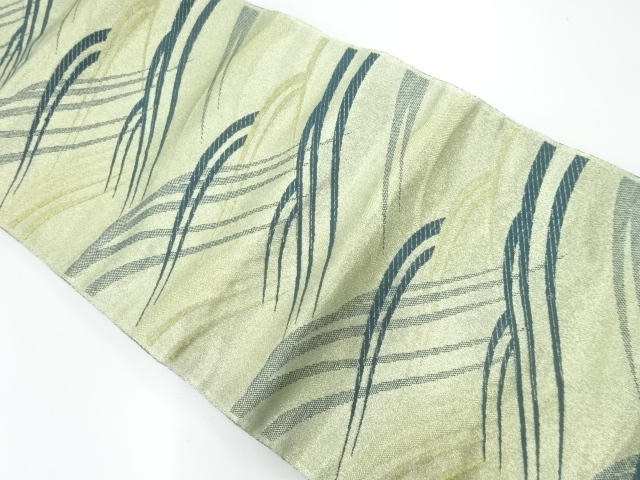 波模様織出し名古屋帯